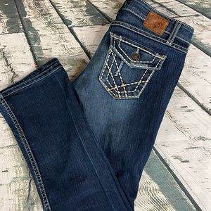 Women’s Bke Stella Stretch Bootcut Denim Jeans 28x28